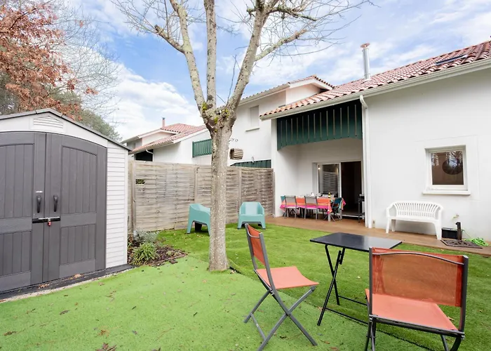 Daire Maison 3 Pres Du De Navarrosse - Jardin Terrasse Biscarrosse